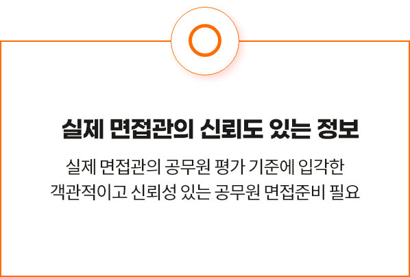 실제 면접관의 신뢰도 있는 정보