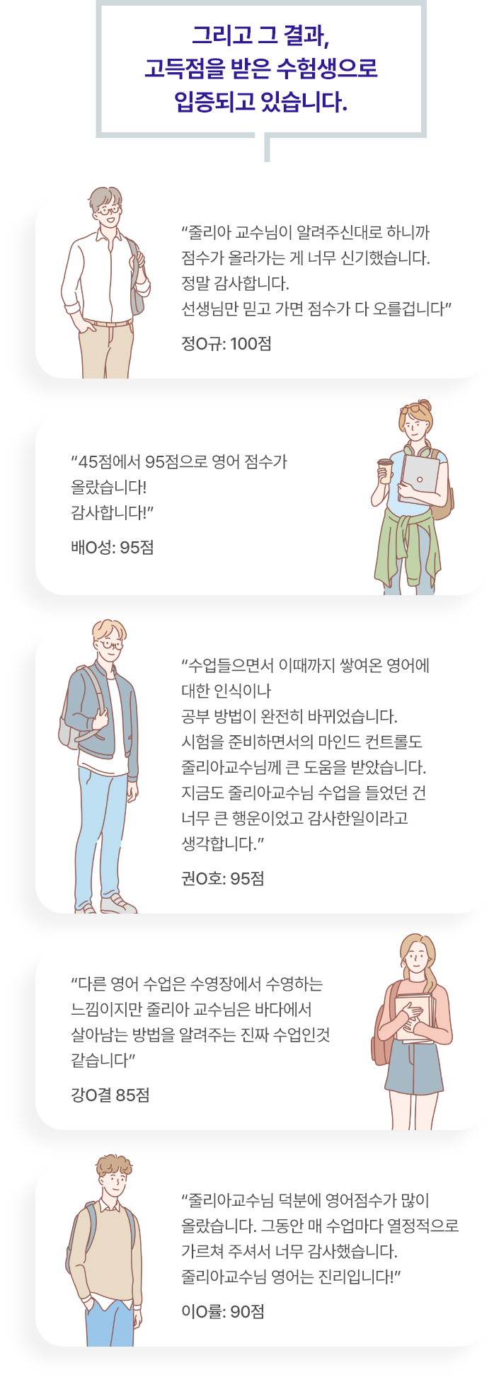 그리고 그결과, 고득점을 받은 수험생으로 입증되고 있습니다.