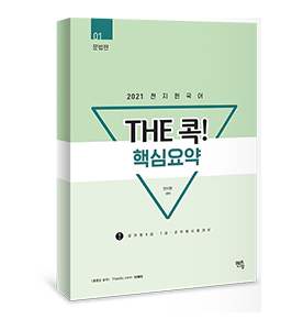 2021 THE 콕! 국어 핵심요약:문법편